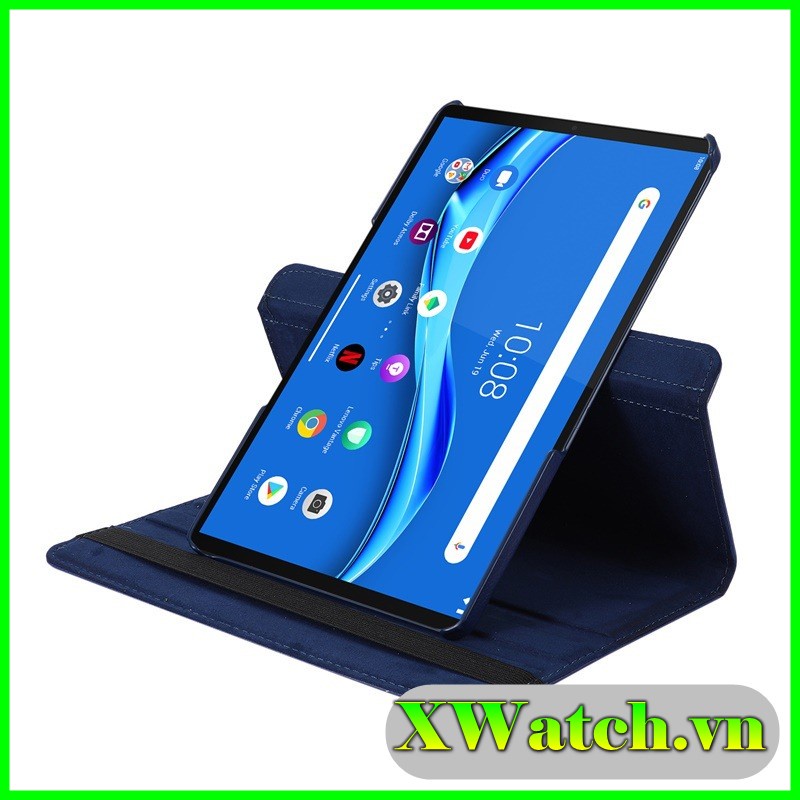 Ốp lưng / Bao da xoay Lenovo Tab P11 / P11 plus  2021 có chân chống xem phim
