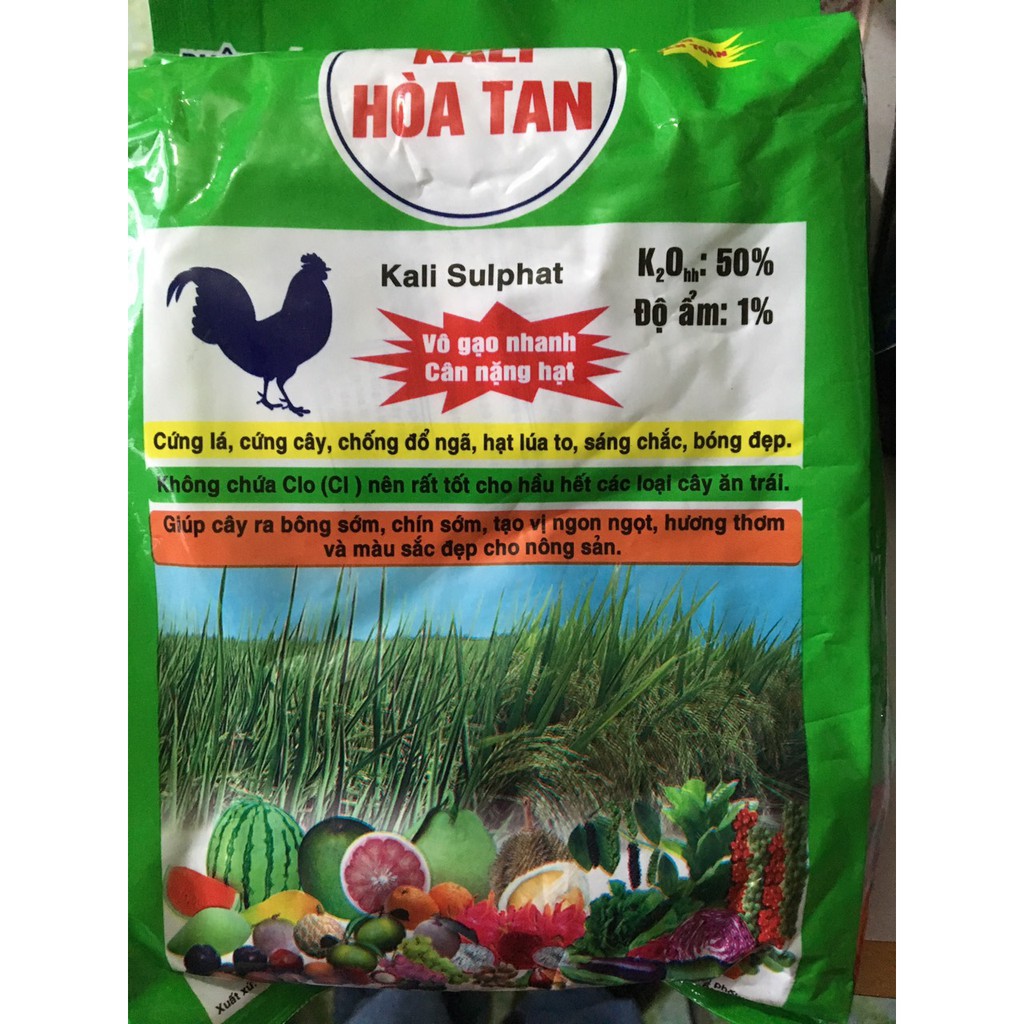 PHÂN KHOÁNG KALI SUNPHAT – K2SO4 gói 1kg