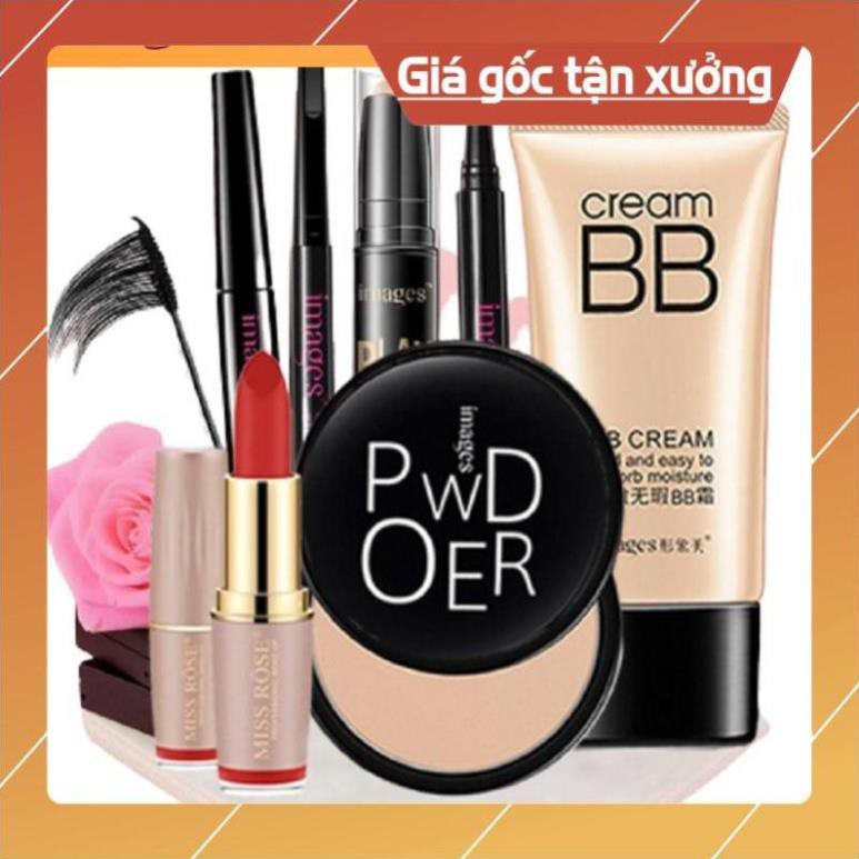 [Free]Bộ Trang Điểm Bộ Mĩ Phẩm IMAGES Kem BB, Phấn phủ, Bút tạo khối, Chì kẻ mày, Bút dạ kẻ mắt, Mascara, Son lì BTD-M70 | BigBuy360 - bigbuy360.vn