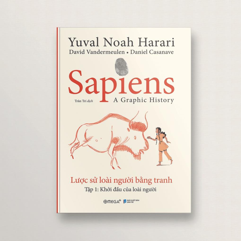 Sách - Sapiens - Lược Sử Loài Người Bằng Tranh - Tập 1: Khởi Đầu Của Loài Người - (Tặng kèm 5 bookmark nhân vật)