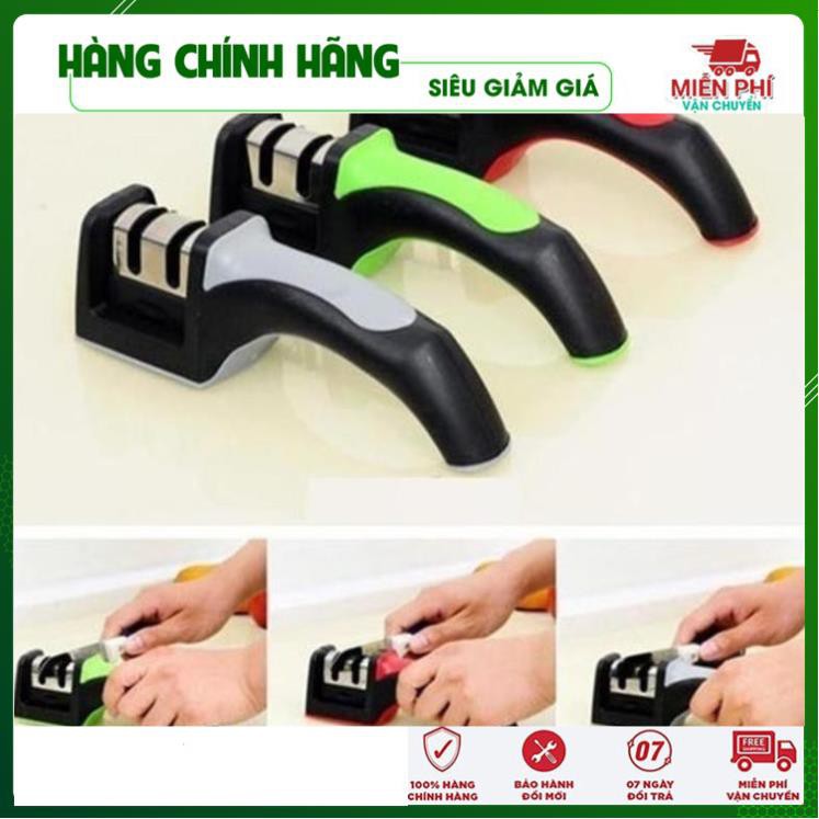 Dụng cụ mài dao 3 rãnh tiện dụng Thông Minh - Đồ Gia Dụng Thông Minh