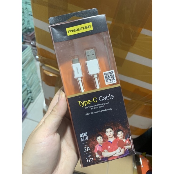 Dây Cáp sạc Pisen cho Tye-C(1m)