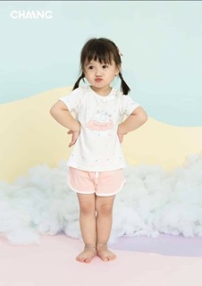 Bộ raglan chấm bi chaang/ Size 9-36m