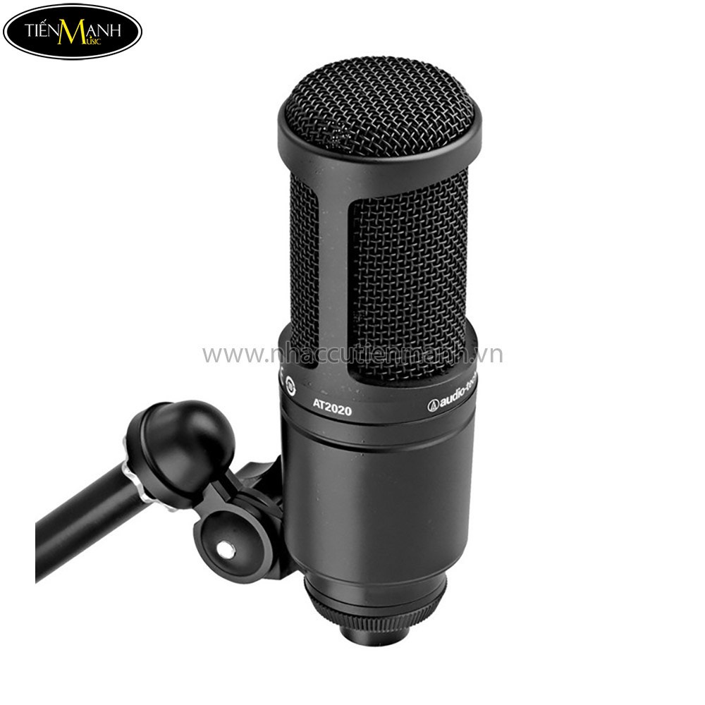 Mic Thu Âm Technica AT2020. Thiết Kế Hào Hoa, Trẻ Trung, Năng Động, Âm Thanh Sống Động, Dễ Sử Dụng. Bảo Hành 12 Tháng