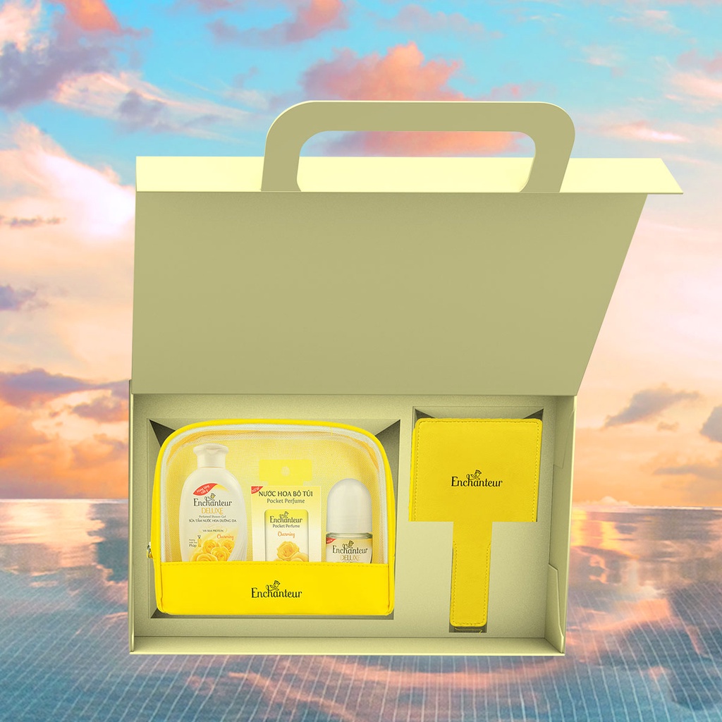 Hộp quà Youthful Enchanteur (Bộ sản phẩm du lịch + Gương cầm tay)