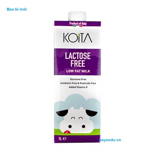 Sữa bò không lactose Koita 1l