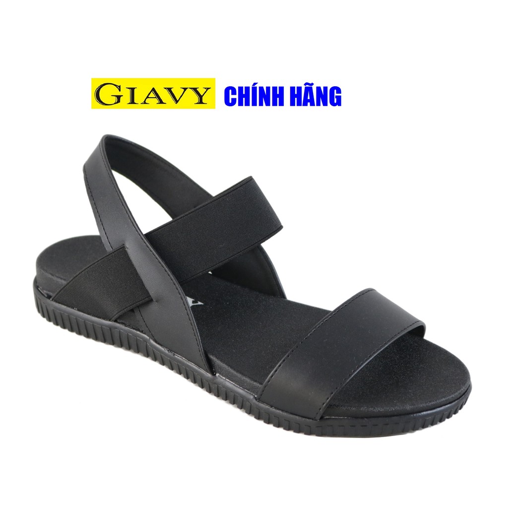 [Video] Giày sandal nữ Giavy hậu thun cổ chân SK33