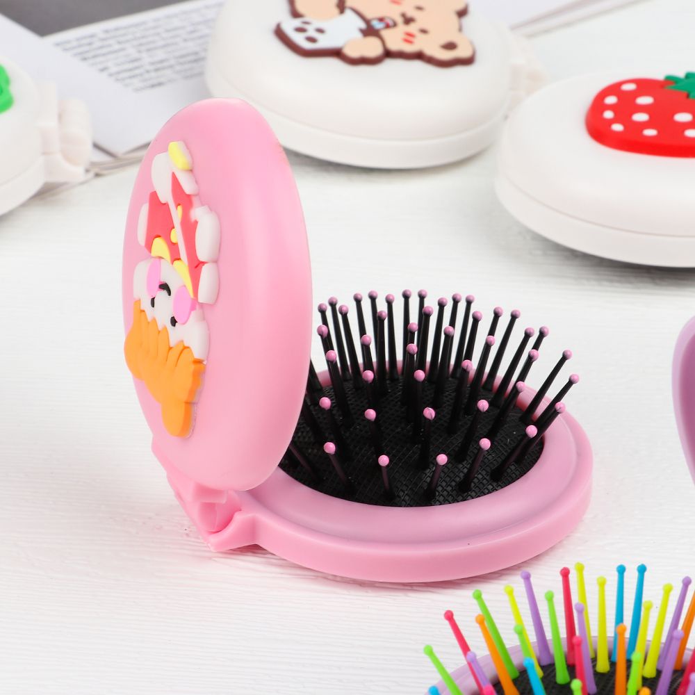 [Hàng mới về] Lược chải tóc mềm mại 2 trong 1 chống tĩnh điện tiện dụng
