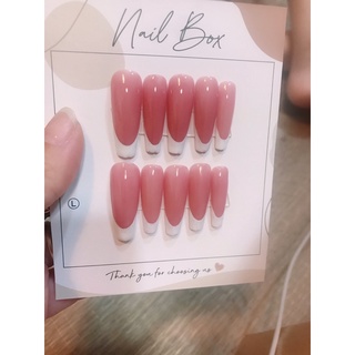 Nails box móng úp kết hợp sơn đầu móng