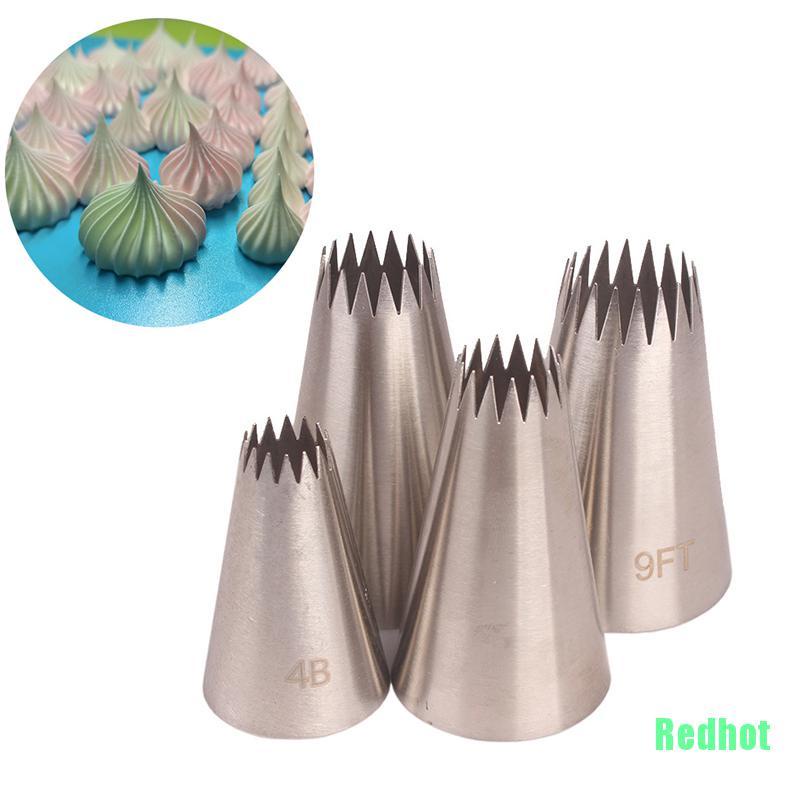 Bộ 4 Dụng Cụ Trang Trí Bánh Kem Bằng Inox Chuyên Dùng