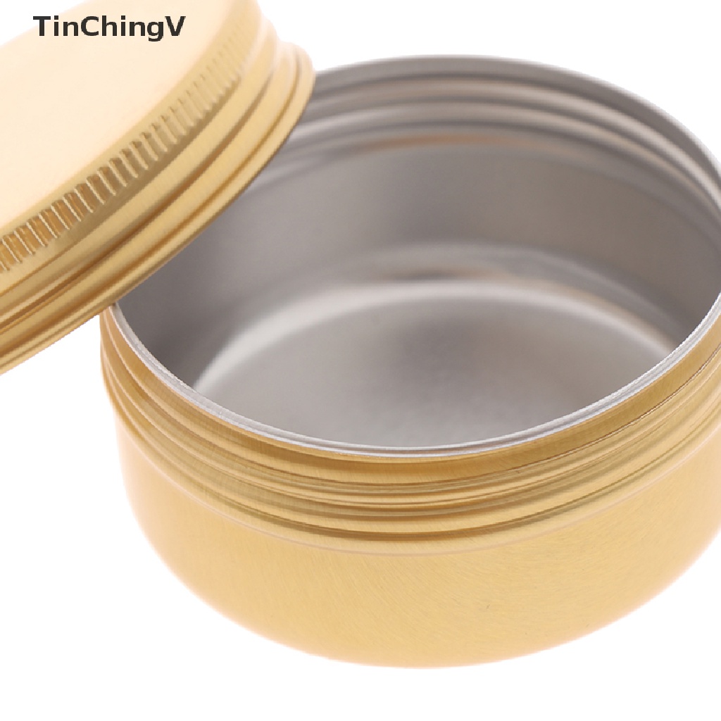 Hộp Thiếc Mini Đựng Son Môi / Đồ Sinh Tồn Hình Tròn Tiện Dụng