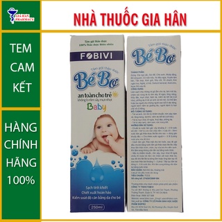 Nước tắm thảo dược bé bơ chai 250ml - an toàn cho bé - gia hân