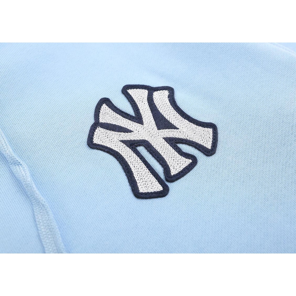 ❤❀  ❤ Mlb Áo Hoodie Họa Tiết Thêu Chữ NY Thời Trang Cho Nam Nữ