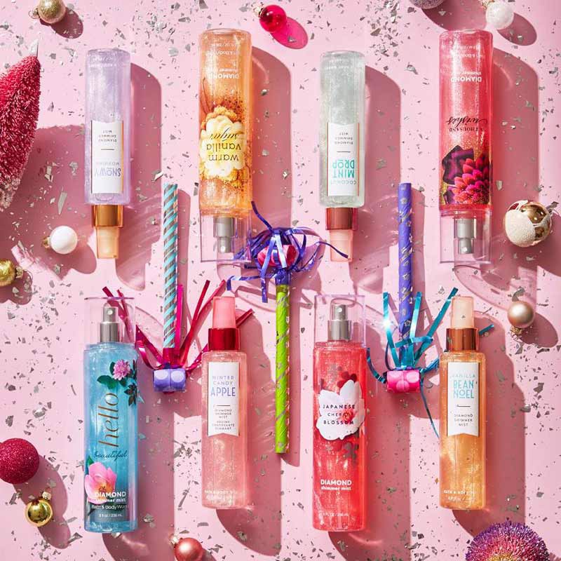 PERFUME Xịt Thơm Toàn Thân Ánh Nhũ Bath And Body Works Shimmer Cho Mùa Hè 2020 (50ml)