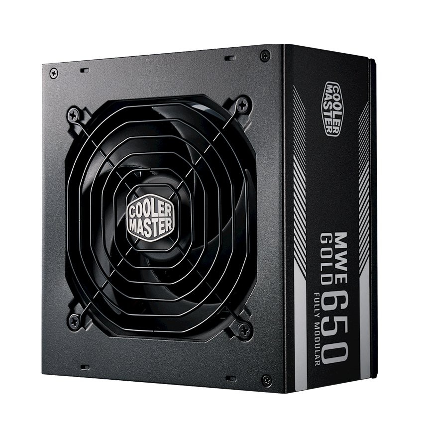 Nguồn Cooler Master MWE Gold 650 (80 Plus Gold Full Modular/Màu Đen)