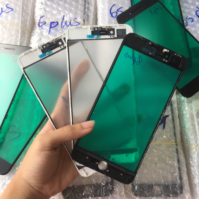 Kính Ép iPhone 8 Plus Liền Ron Hàng Cao Cấp