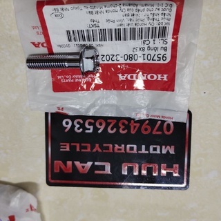 Bu lông HONDA nhật bản 8x32 dùng chung nhiều dòng xe