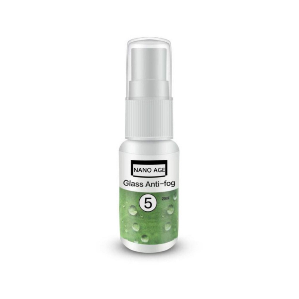 Chai xịt nano chống mờ kính xe, kính mũ bảo hiểm Nano Age Glass anti-fog 50ml
