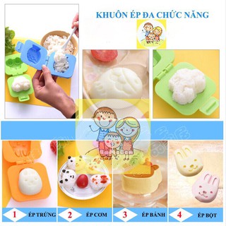 Khuôn cơm cho bé ăn dặm