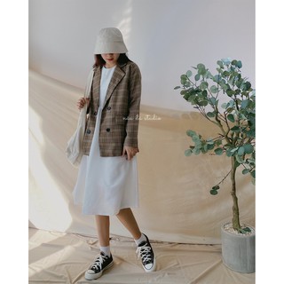 BLAZER HÀN QUỐC 2 LỚP DÀY DẶN (ảnh thật/có sẵn)