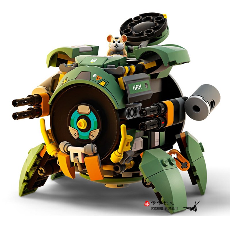 Đồ Chơi Lắp Ráp Kiểu LEGO Mô Hình Wrecking Ball Hamster Mech Robot 12in1 Với 227 Mảnh Ghép