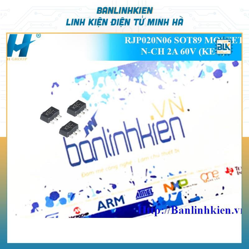 [Bán Linh Kiện] RJP020N06 SOT89 MOSFET N-CH 2A 60V (KEC)