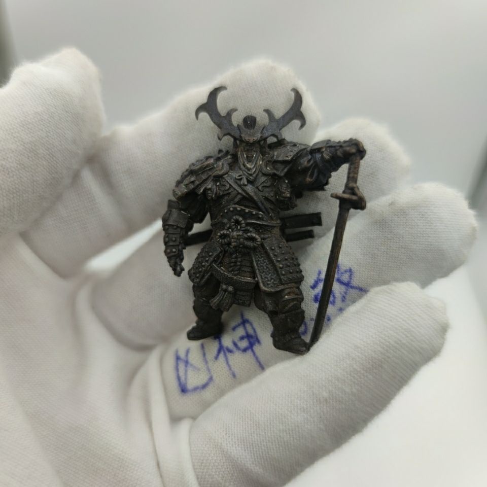 Mô Hình Người Lính Samurai 99 Nhật Bản Bằng Đồng Trang Trí Bàn Làm Việc