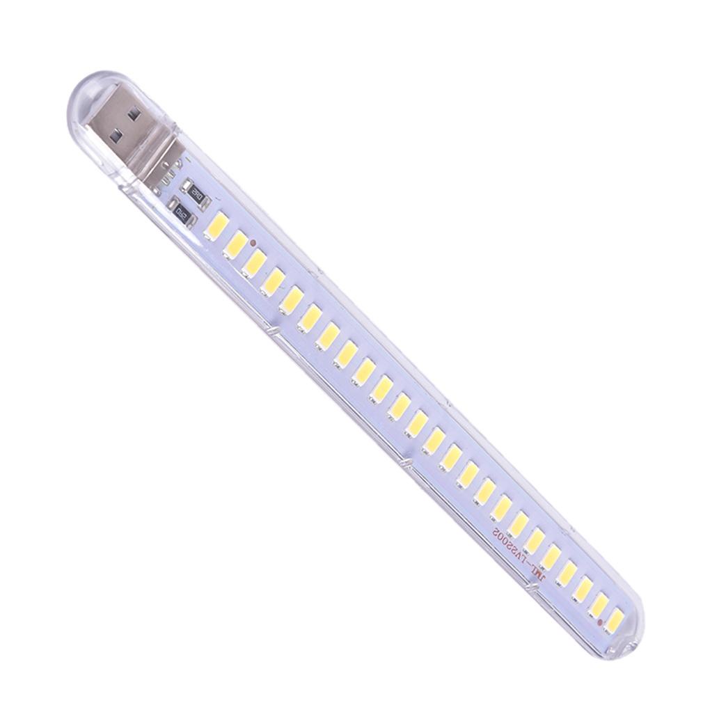 Đèn Đọc Sách Bằng Nhựa 24 Bóng LED Sạc Cổng USB