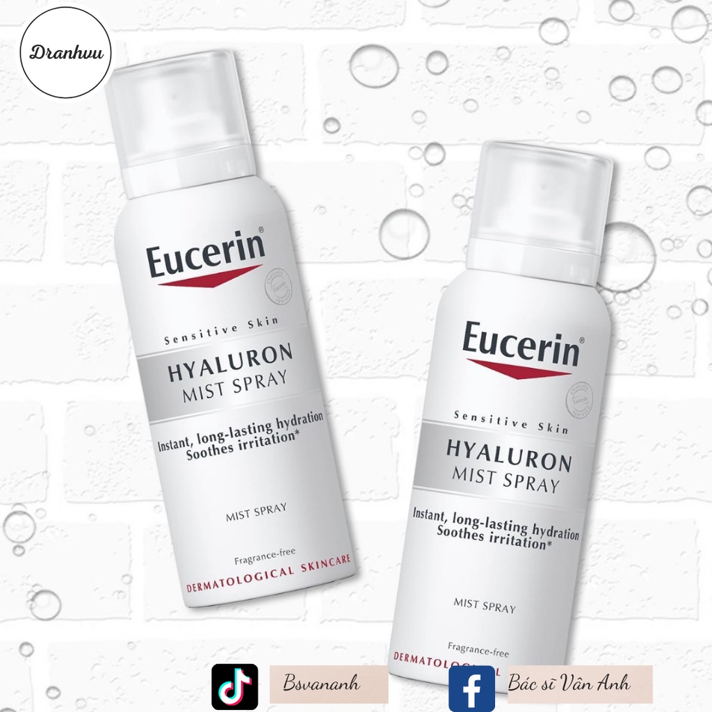 Xịt Khoáng Dưỡng Ẩm Eucerin AQUAporin Active Mist Spray