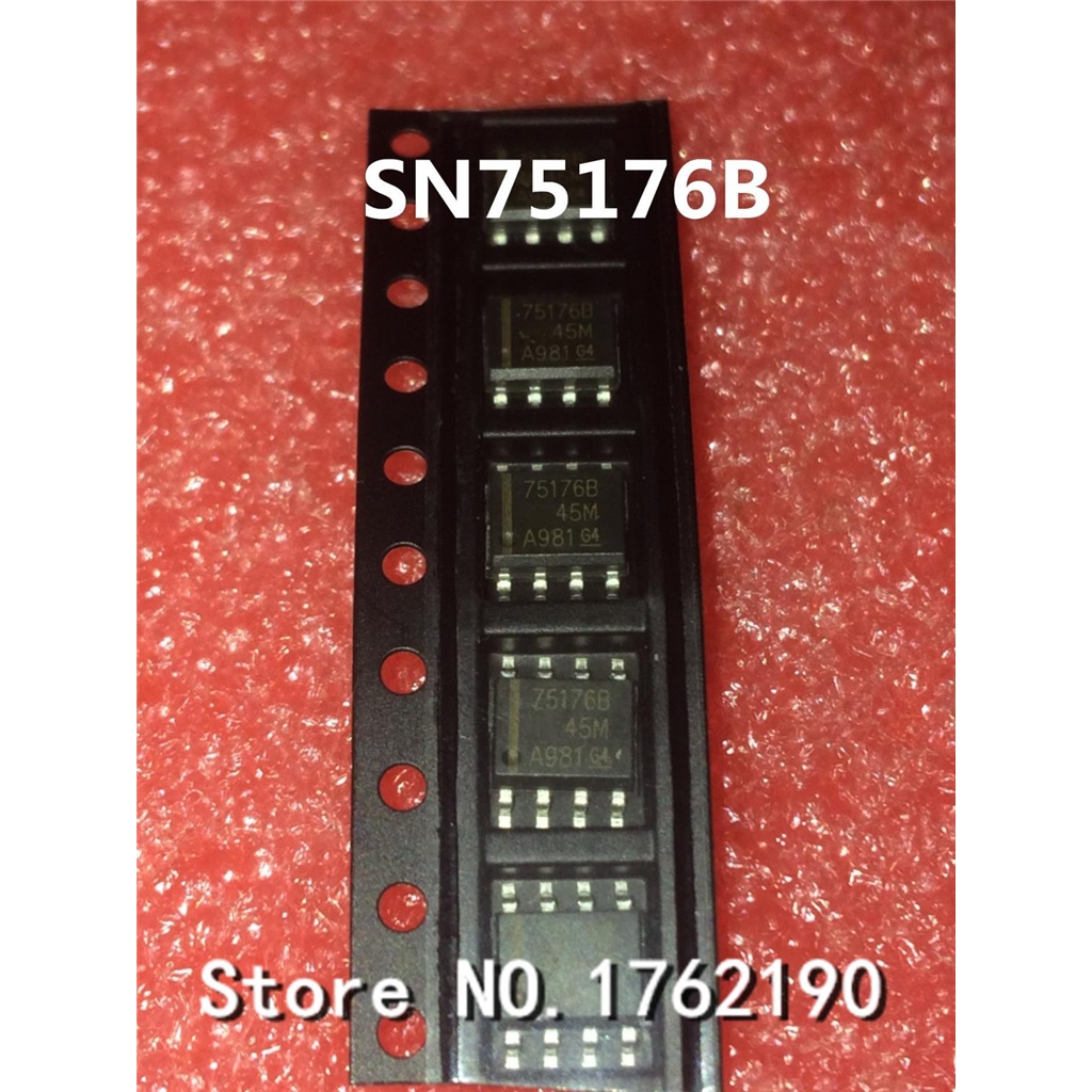 10 Cái / lốc SN75176BDR SOP8 SN75176B SOP SN75176 SOP-8 75176B SMD IC mới và nguyên bản Còn hàng
