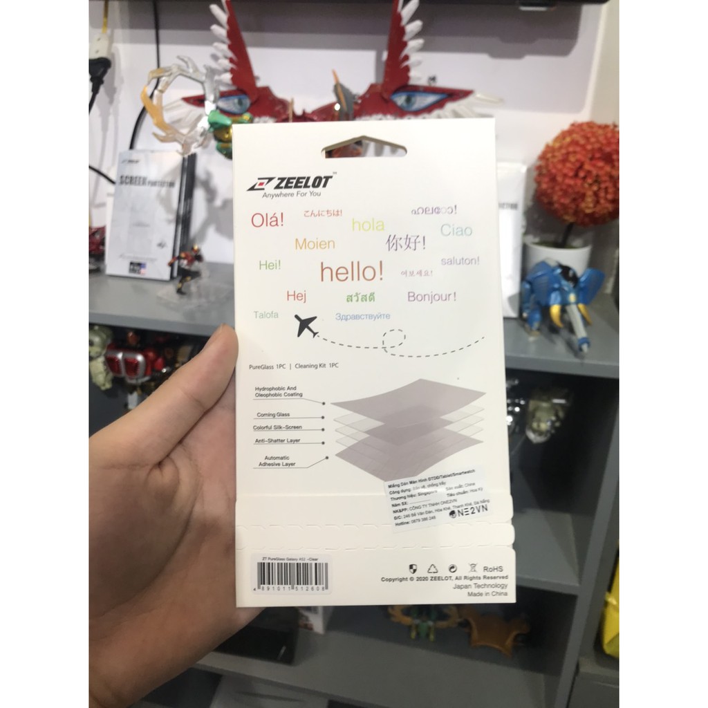 Dán cường lực Samsung Galaxy A52/A51 5G Zeelot - Hàng Chính Hãng