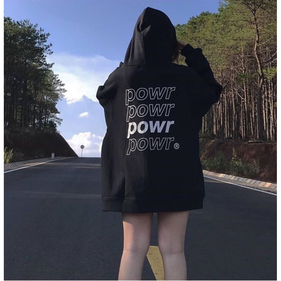 Áo khoác thu đông nữ POWR vải nỉ hàng cao cấp giá rẻ | BigBuy360 - bigbuy360.vn