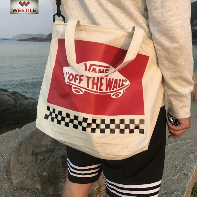 Vans Túi Xách Canvas Đeo Chéo Thời Trang Nam Nữ