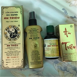 Cồn xoa bóp đa dụng An Triệu