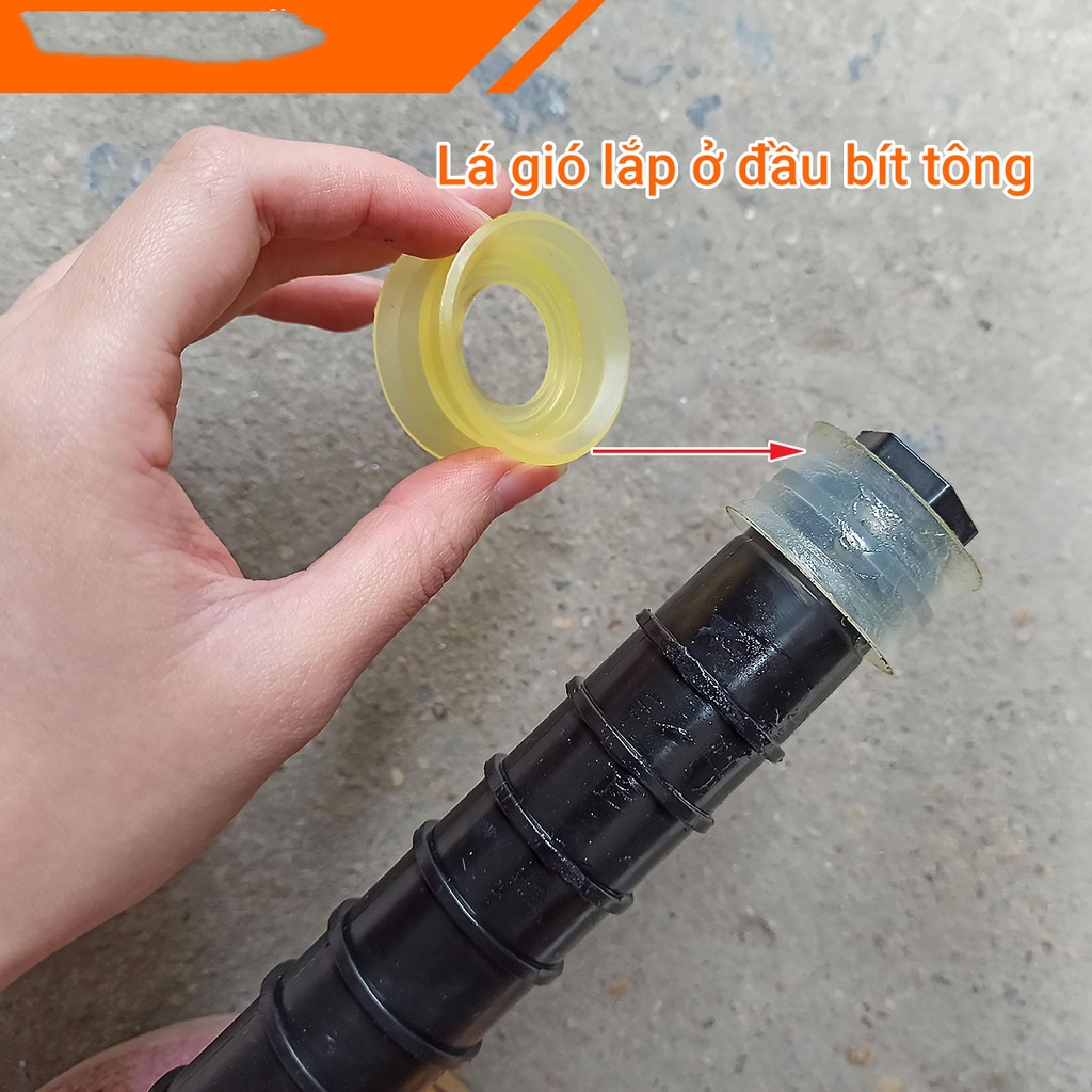 Lá gió-Gioong cao su Φ40mm thay thế cho bình phun thuốc-Giadung24h