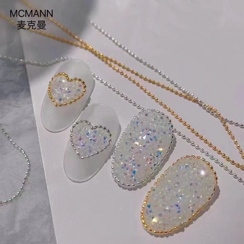 Xích bi trang trí móng