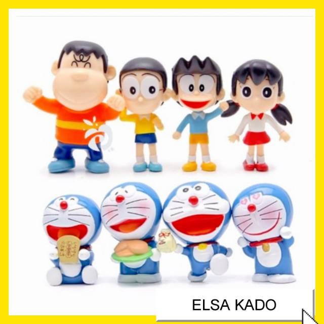 Mô Hình Nhân Vật Nobita Shizuka Trong Phim Doraemon