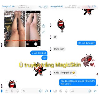 [Trắng cấp tốc] ủ truyền trắng - Thải độc da Magic Skin