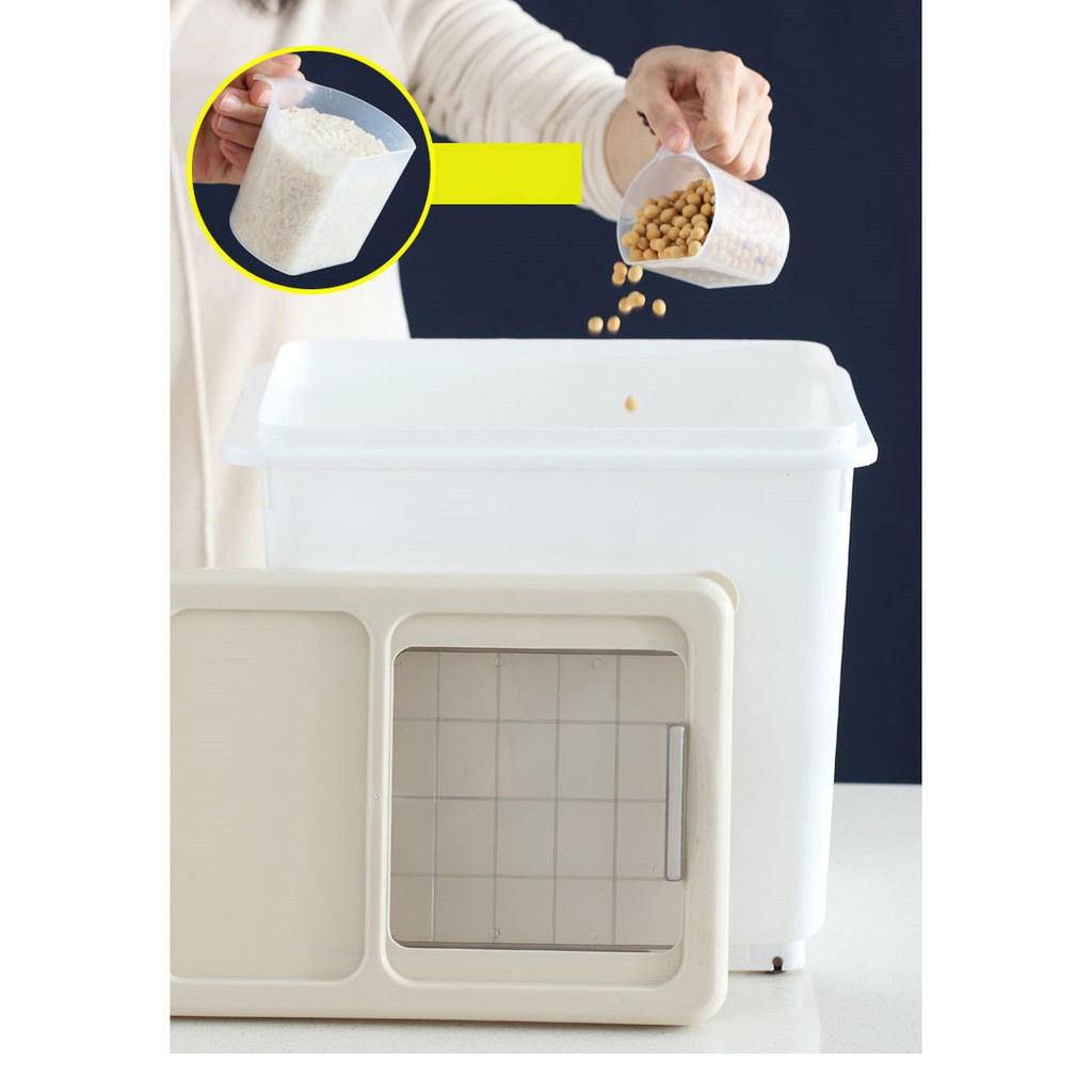 Hộp Đựng Gạo / Ngũ Cốc Đa Năng Sức Chứa Lớn | BigBuy360 - bigbuy360.vn