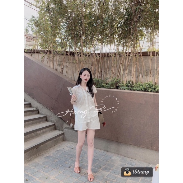 Set Áo Zara Kèm Mũ Trắng Cá Tính Chất Chơi