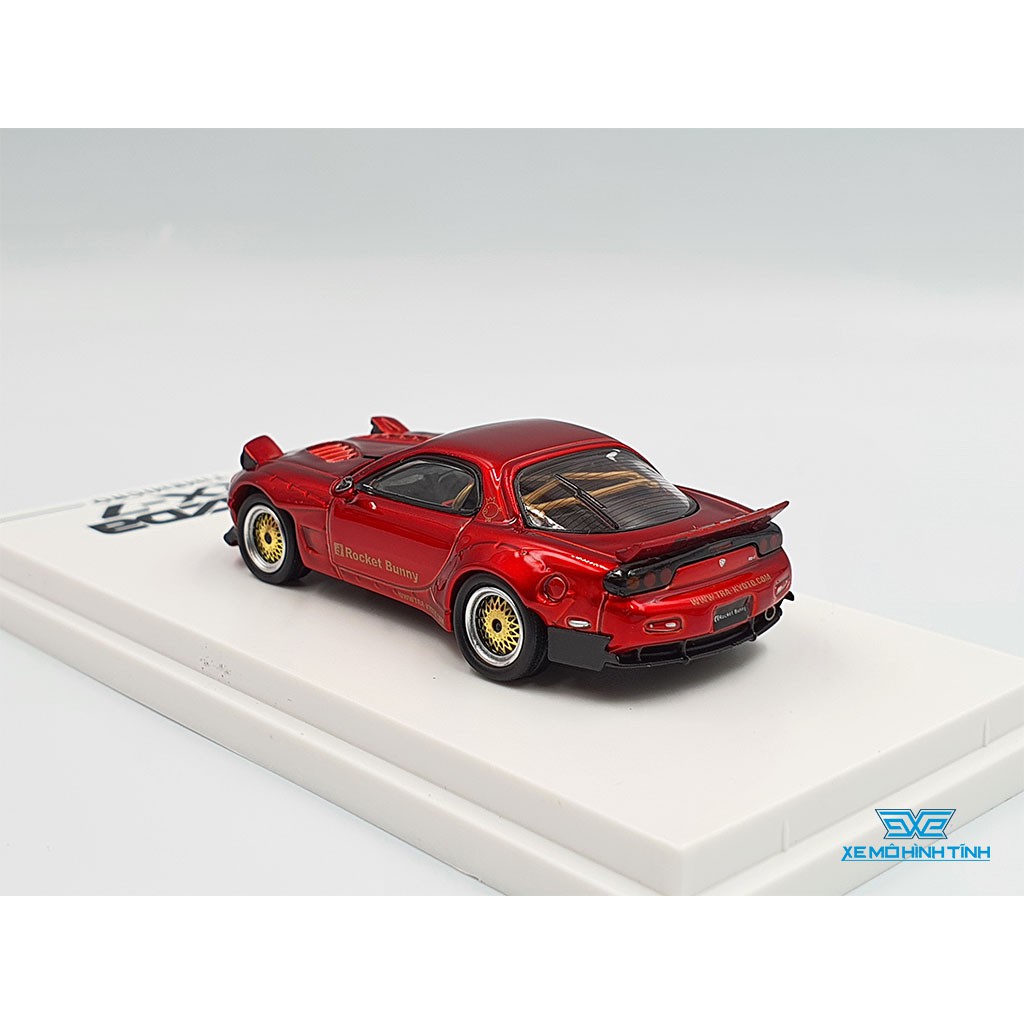 Xe Mô Hình Mazda RX-7 Tỉ lệ 1:64 Hãng sản xuất Time Micro ( Đỏ )