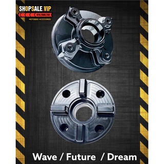 Cùi đĩa nhôm cnc cho wave/future/dream mẫu gh-racing