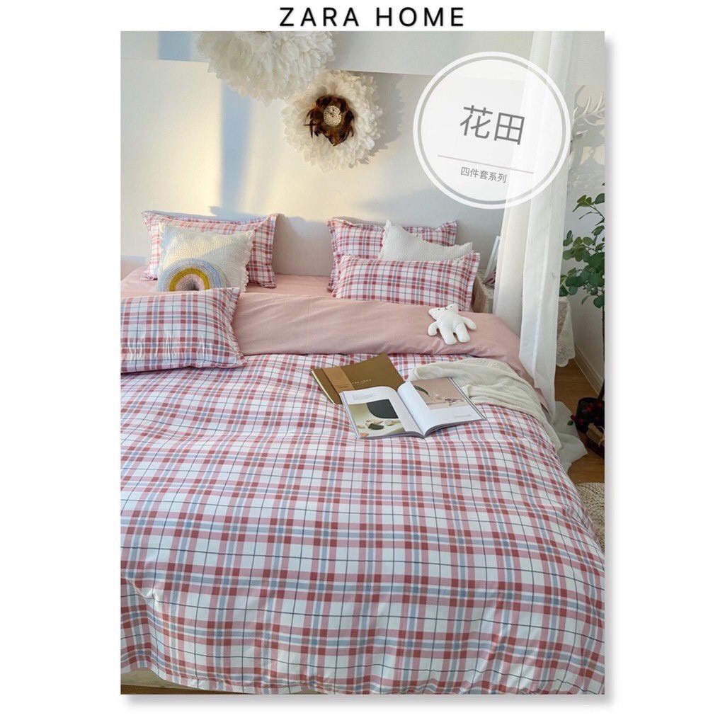 Thanh lí bộ chăn ga gối sét hè Cotton Poly M2T Bedding nhập khẩu Hàn Quốc - Xả kho