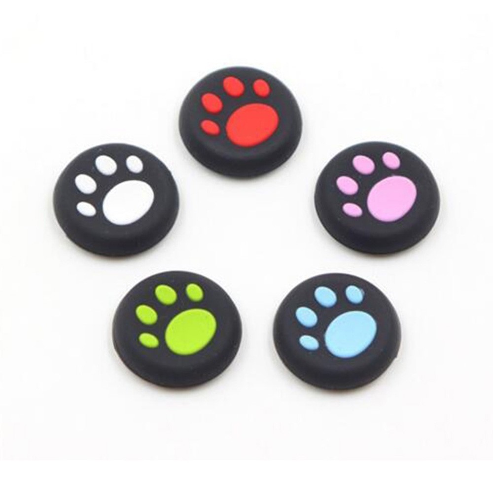 2 Nút silicone 1.3cm bọc cần điều khiển chơi game PS4/PS3