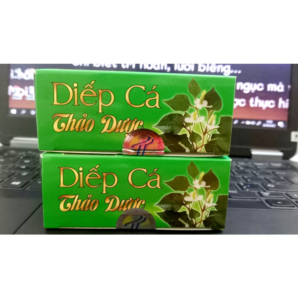 Viên uống Diếp Cá Thảo Dược - Giúp thanh nhiệt giải độc , tăng bền thành mạch, giảm tình trĩ, táo bón -Hộp 30v