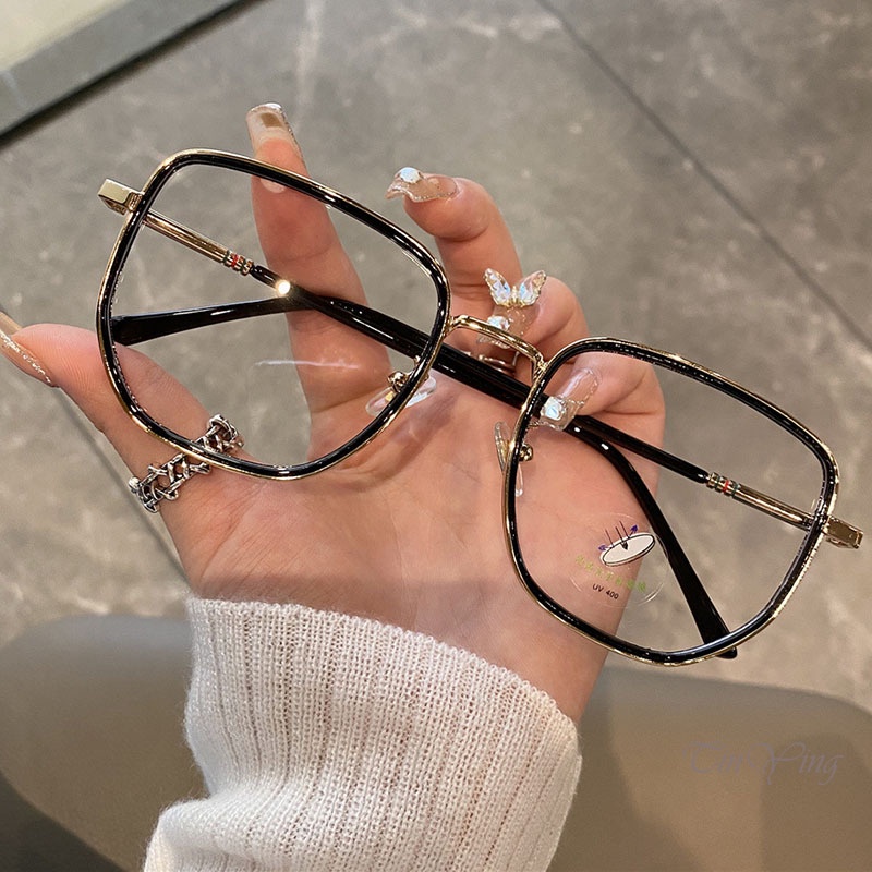 GETNOIVAS Mắt Kính Gọng Kim Loại Chống Ánh Sáng Xanh Thời Trang Dễ Thương