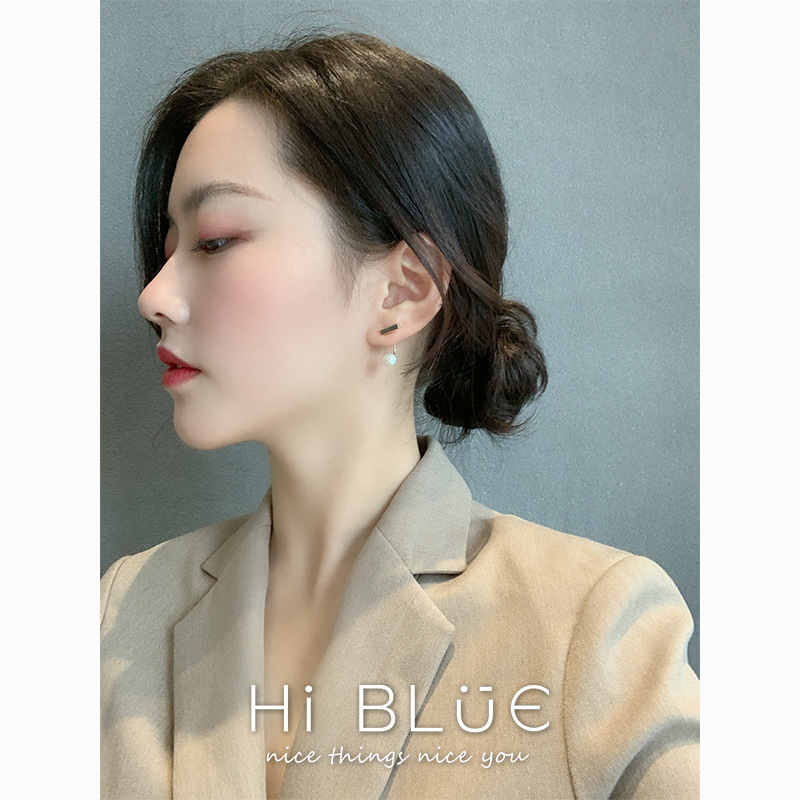 Hoa Tai Ngọc Trai Thời Trang Phong Cách Hàn Quốc Cho Nữ