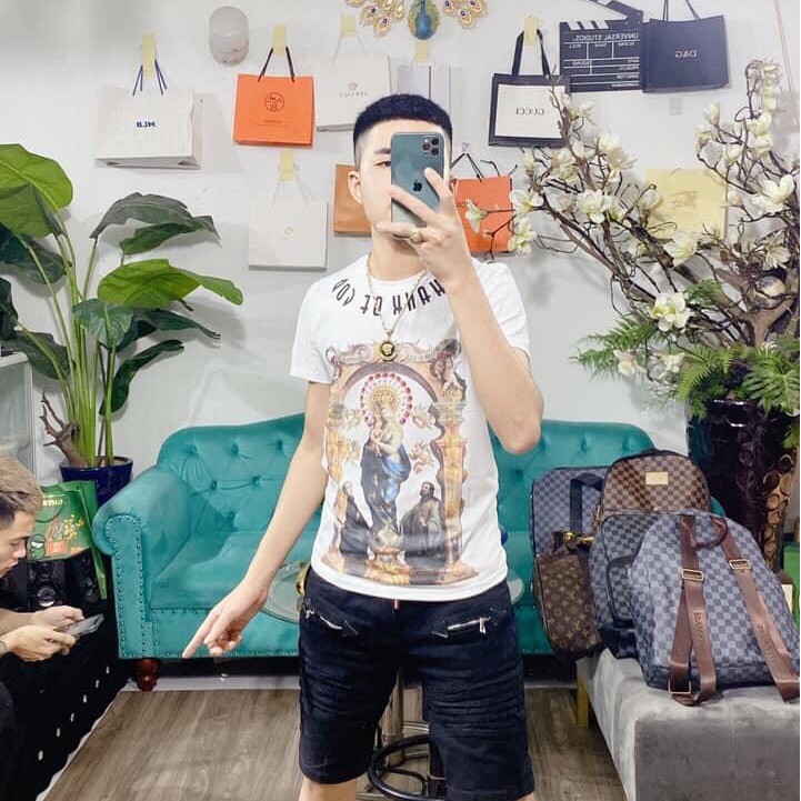 Áo Thun Unisex, Áo Phông Nam Nữ Hình 3D Đức Mẹ Chất Liệu Thun Cotton Thoáng Mát - AC99 - Shopmens | BigBuy360 - bigbuy360.vn