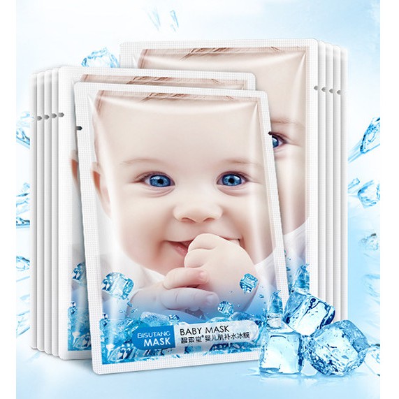 Mặt nạ trẻ hóa da em bé Baby Skin, mask em bé mềm mịn da, thu nhỏ lỗ chân lông