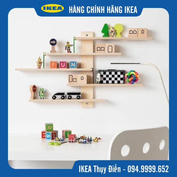 Kệ treo tường gỗ IKEA
